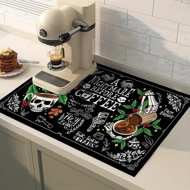 Coffee Mat Absorbent Mat Kitch - đánh giá và giá Bar Mat Rubber