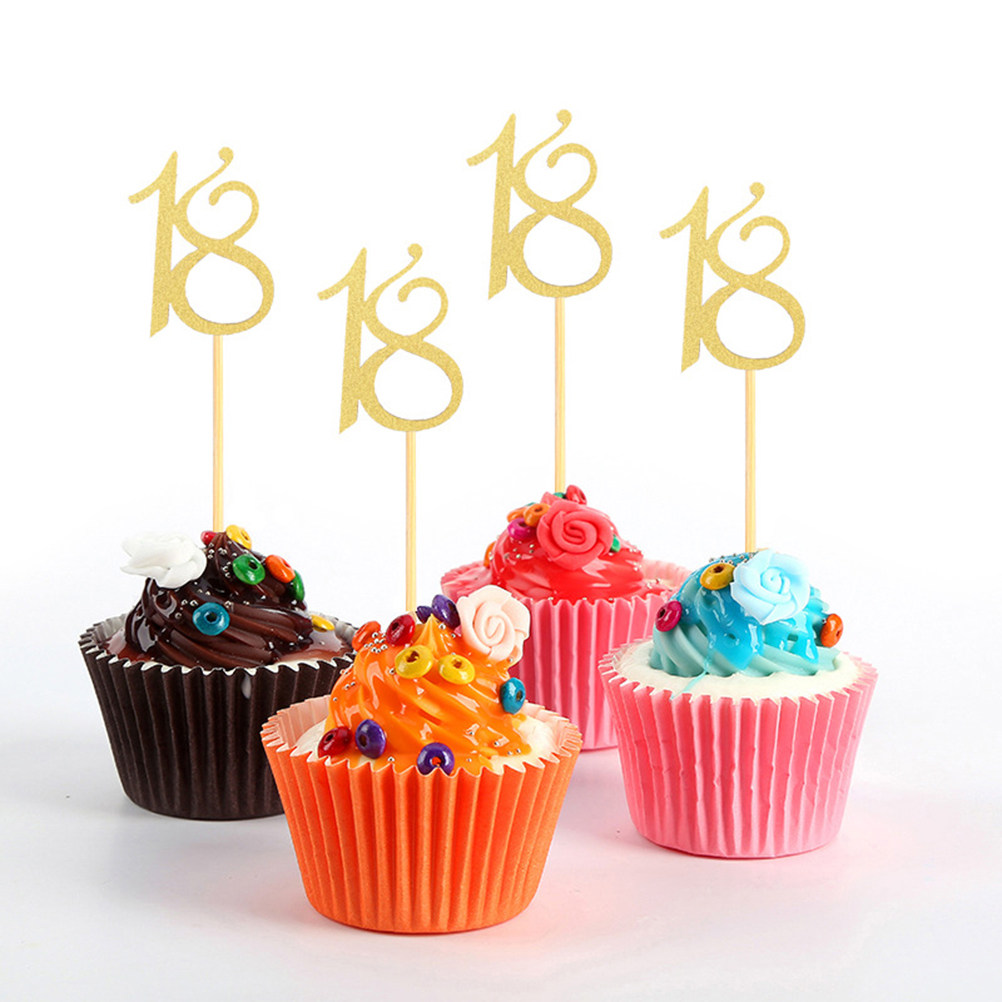 48Pcs 18Th Birthday Cake Toppe - đánh giá và giá Ice Pick Pick