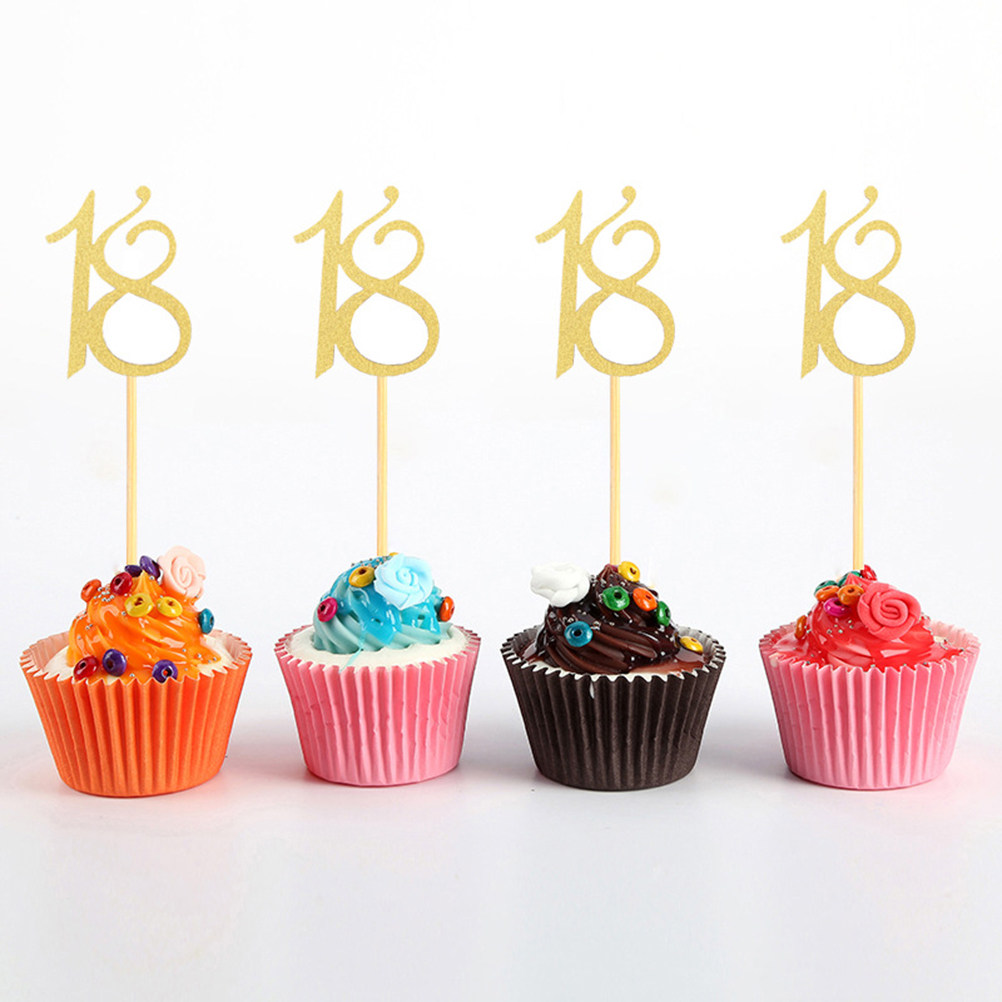 48Pcs 18Th Birthday Cake Toppe - đánh giá và giá Ice Pick Pick