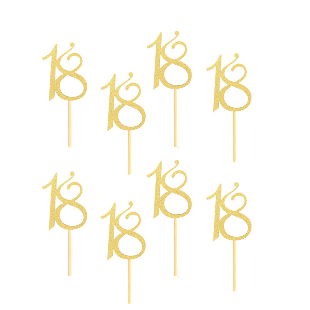 48Pcs 18Th Birthday Cake Toppe - đánh giá và giá Ice Pick Pick