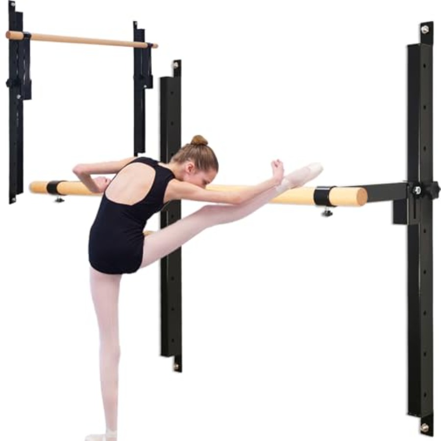 Wall Mounted Ballet Barre 4ft  - đánh giá và giá Home Bar And Gym
