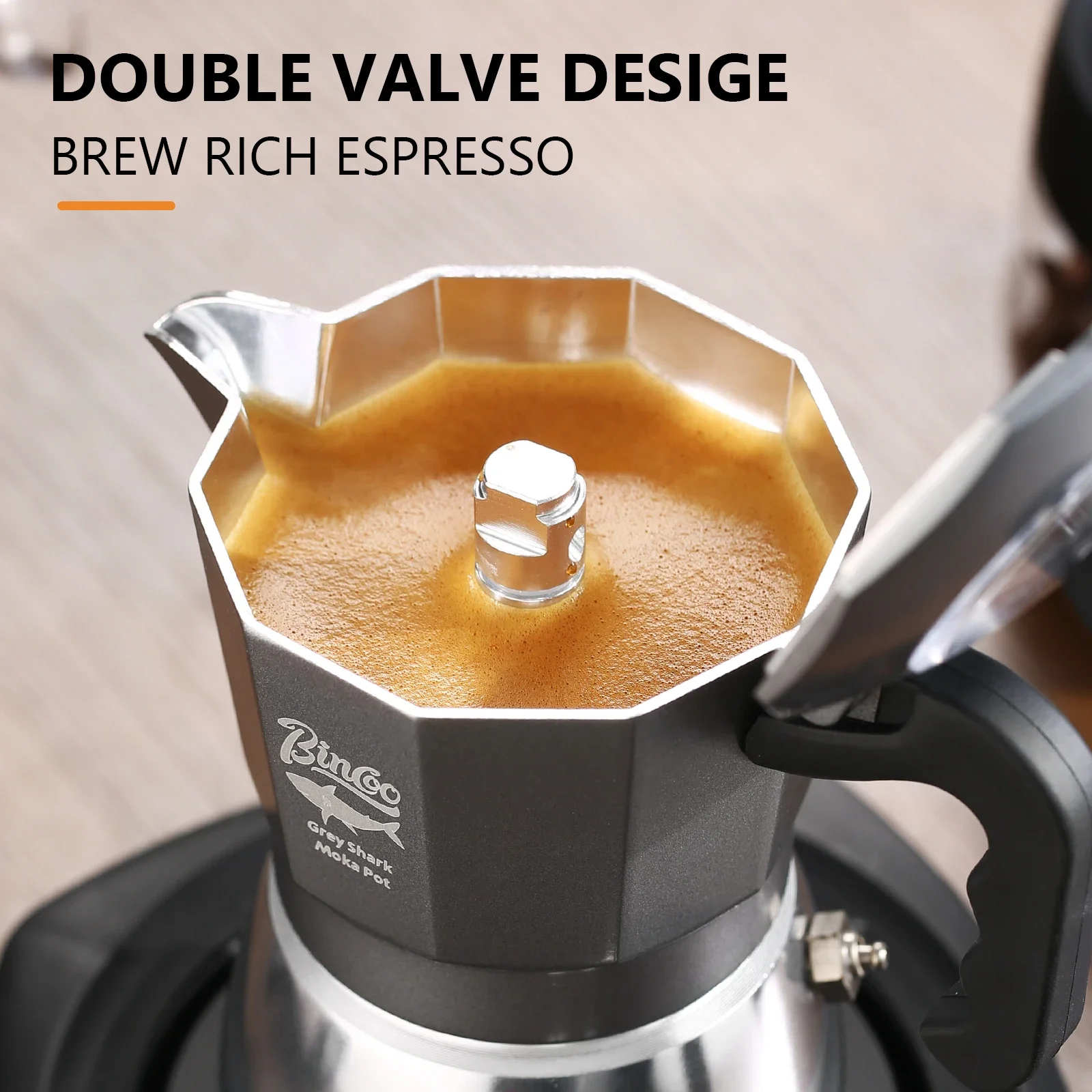 Bincoo 2 Cups Double Valve Mok - đánh giá và giá Home Barista