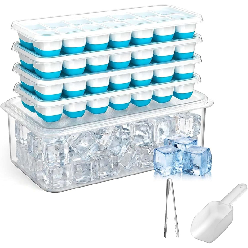 Ice Cube Trays with Storage Bi - đánh giá và giá Ice Pick Pick