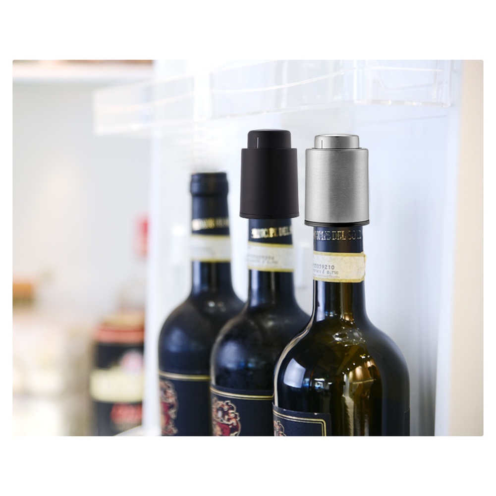 Presstype ABS Wine Stopper wit - đánh giá và giá Wine Preservation Pump