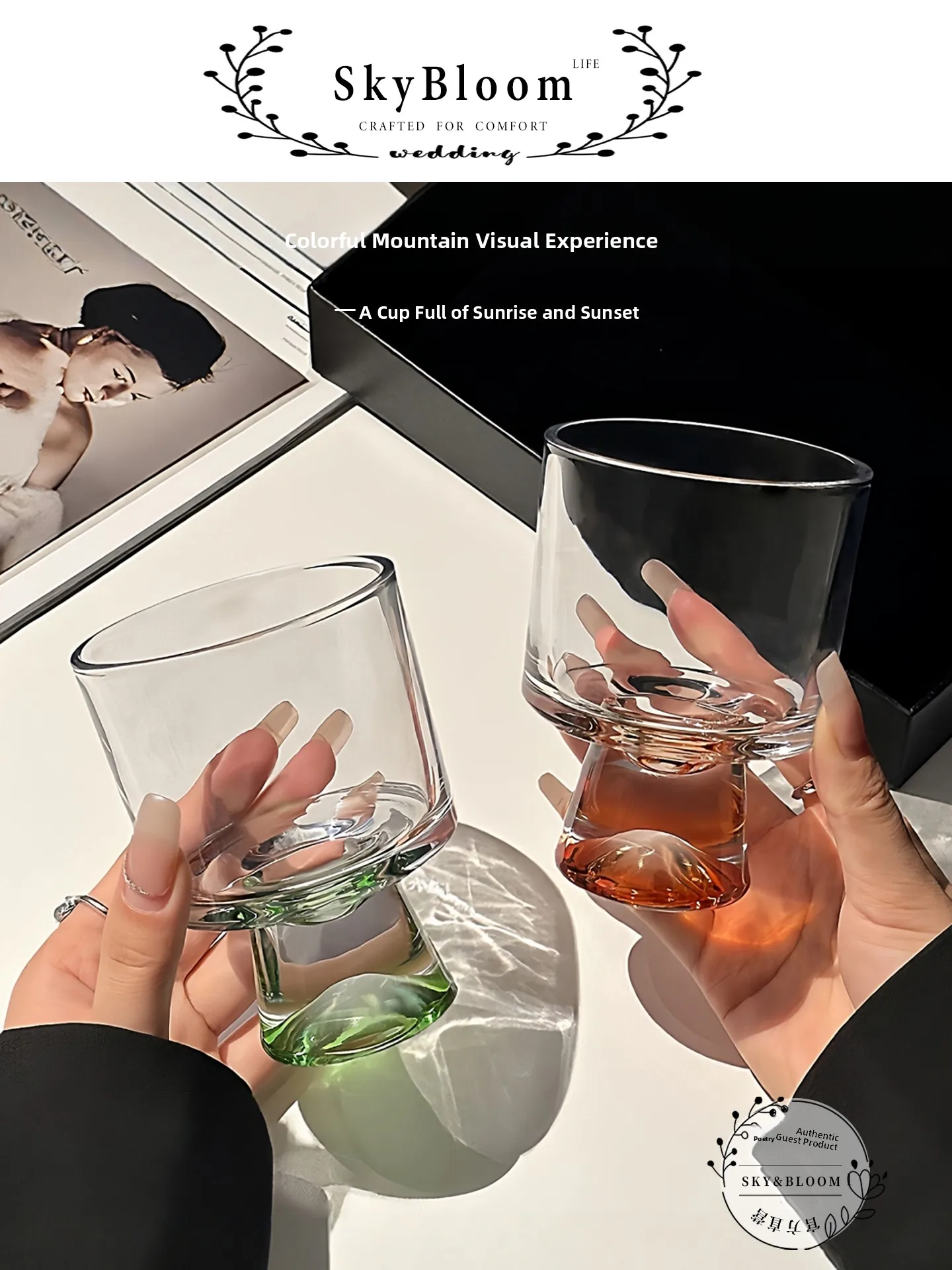 SkyBloom Luxury Highball Glass - đánh giá và giá Highball Glass Set