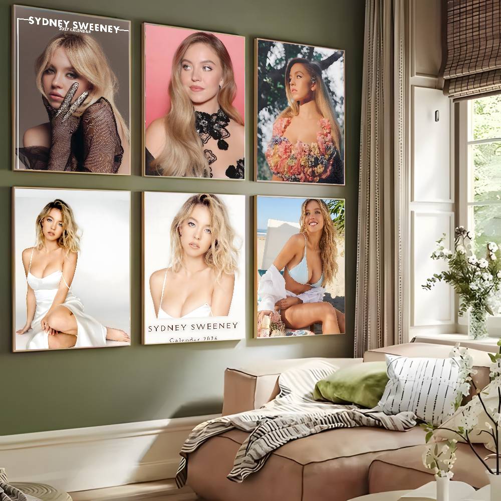 Actor S-Sydney Sweeney Poster  - đánh giá và giá Home Bar Sydney