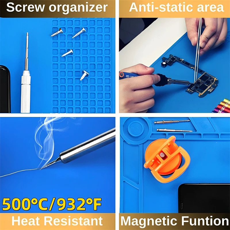 Silicone Soldering Mat ESD Ant - đánh giá và giá Bar Mat Rubber