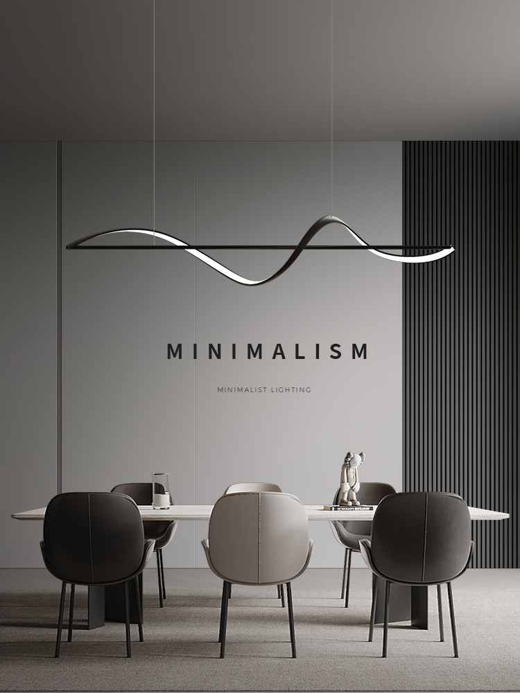 Modern Minimalism Curve Led Pe - đánh giá và giá Home Bar Word