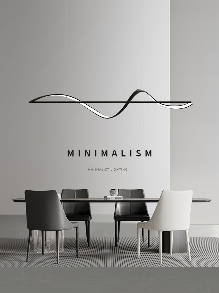 Modern Minimalism Curve Led Pe - đánh giá và giá Home Bar Word