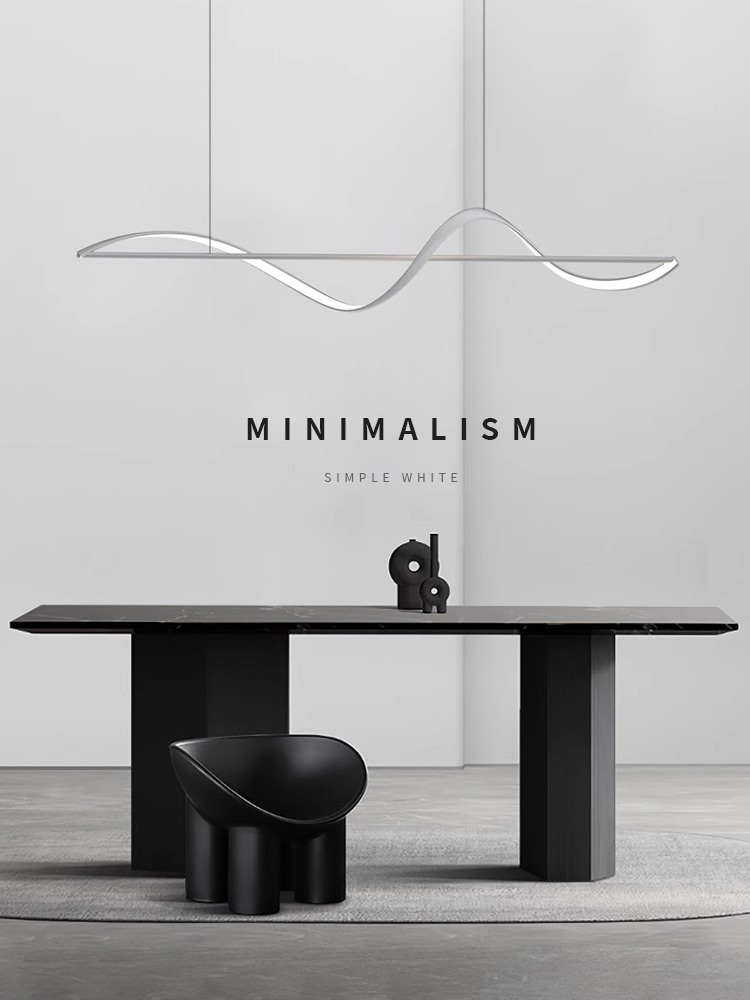 Modern Minimalism Curve Led Pe - đánh giá và giá Home Bar Word