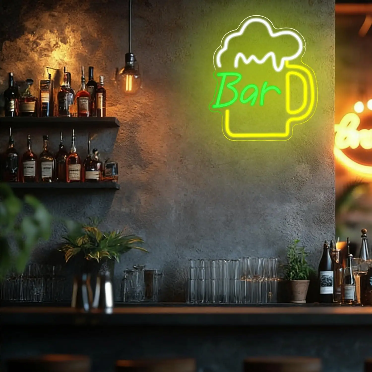 Beer Bar Neon Sign USB Dimmabl - đánh giá và giá Home Bar Signs
