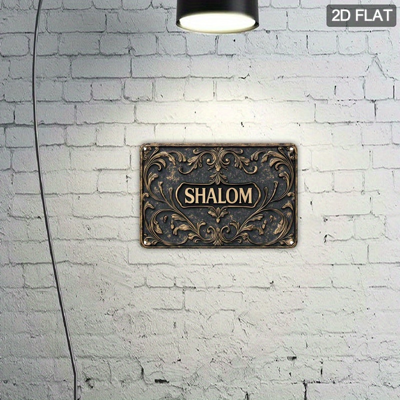 CIFBUY Vintage Shalom Aluminum - đánh giá và giá Home Bar Signs