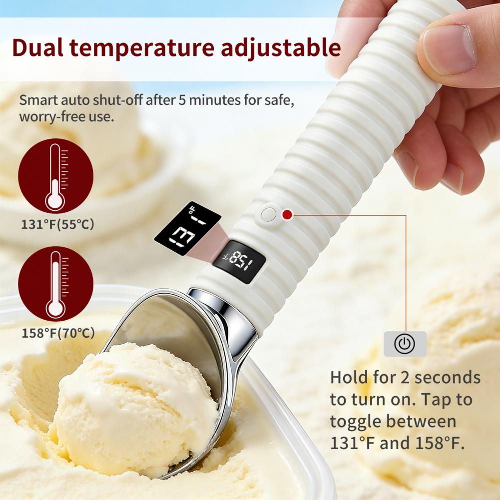 Electric Heated Ice Cream Scoo - đánh giá và giá Ice Pick Pick